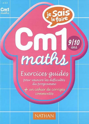 Maths CM1 : exercices