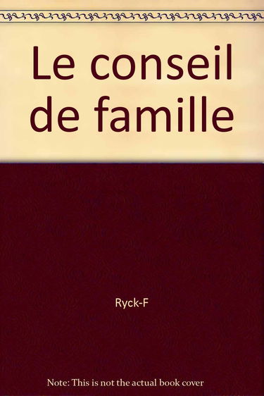 Le conseil de famille