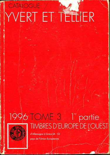 Europe de l'Ouest, tome 3, 1re partie, A à G, 1997