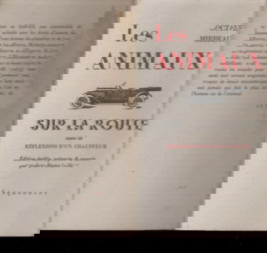 Les animaux sur la route. Réflexions d'un chauffeur