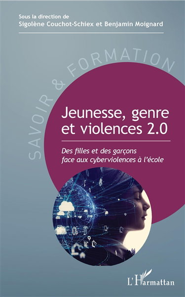 Couverture de Jeunesse, genre et violences 2.0 : des filles et des garçons face aux cyberviolences à l'école
