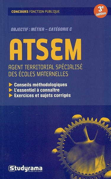ATSEM, agent territorial spécialisé des écoles maternelles : objectif métier, catégorie C