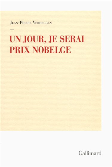 Un jour, je serai prix Nobelge