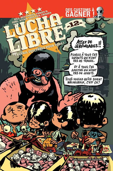 Lucha libre, n° 12. Travail équitable par tous