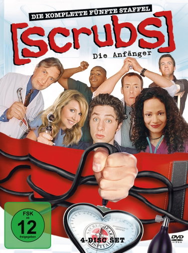 Couverture de Scrubs: Die Anfänger - Die komplette fünfte Staffel [4 DVDs] par Zach Braff