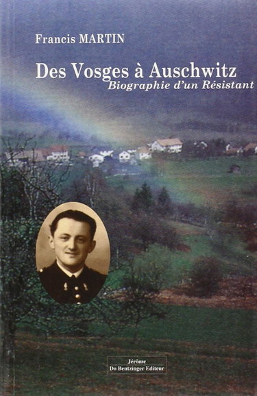 Couverture de Des Vosges a Auschwitz