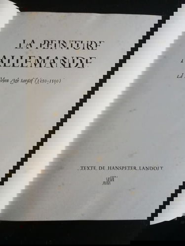 La peinture allemande le moyen age tardif 1350-1500