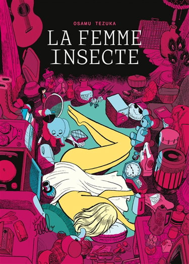 Couverture de La femme insecte