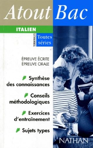 Italien, terminales toutes séries : épreuve écrite, épreuve orale