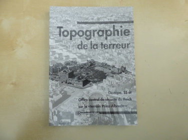 Couverture de Topographie de la terreur - Reinhard Rürup / Livre BE - BI03