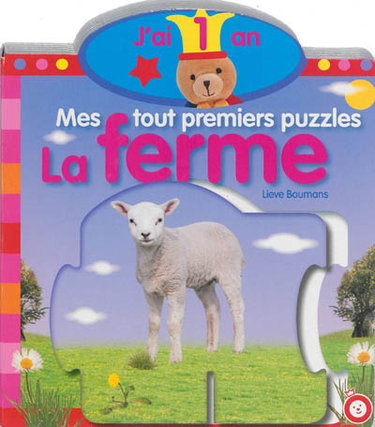 Couverture de Mes tout premiers puzzles : la ferme