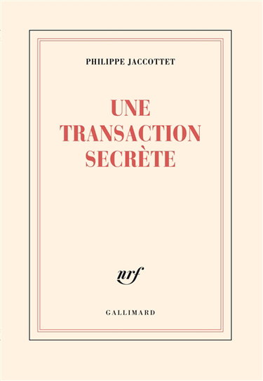Une transaction secrète : lectures de poésie