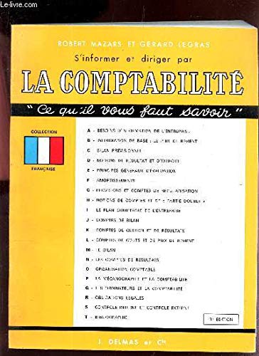 S'informer et diriger par la comptabilité