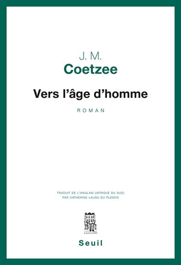 Vers l'âge d'homme