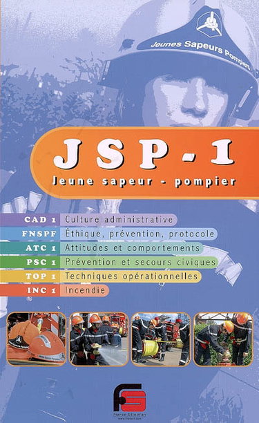Couverture de JSP-1, Jeune sapeur-pompier