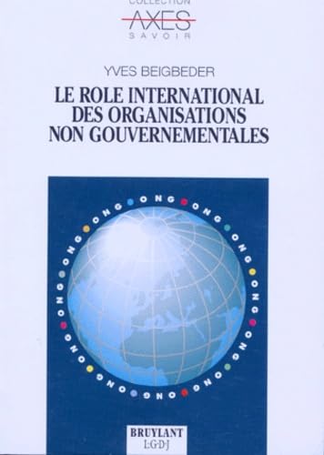 Le rôle international des organisations non gouvernementales