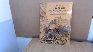 Couverture de New York in the 19th Century: 317 Engravings from Harper's Weekly and Other Contemporary Sources