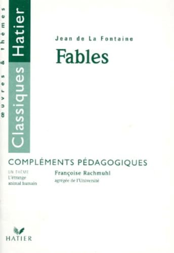 Fables. Complements Pedagogiques
