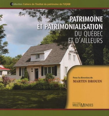 Couverture de Patrimoine et patrimonialisation
