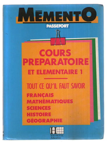 Mémento passeport cours préparatoire et élémentaire 1