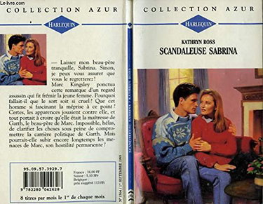 Couverture de Scandaleuse Sabrina (Collection Azur)