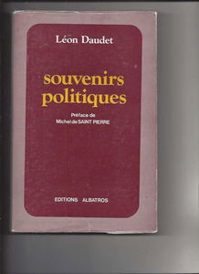 SOUVENIRS POLITIQUES