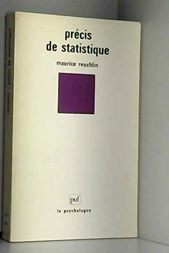 Precis de statistique