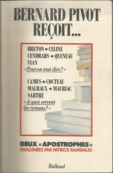 Bernard Pivot reçoit...