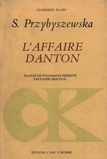 Couverture de L'Affaire Danton