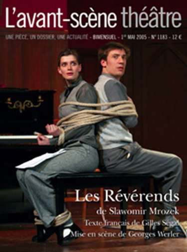 Couverture de Avant-scène théâtre (L'), n° 1183. Les révérends