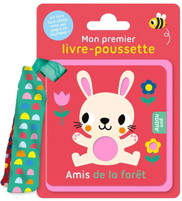 Couverture de Amis de la forêt : mon premier livre-poussette