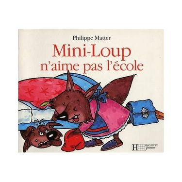 Mini-Loup n'aime pas l'école