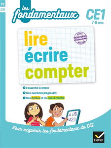 Lire, écrire, compter, CE1, 7-8 ans