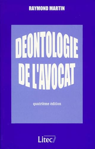 Déontologie de l'avocat