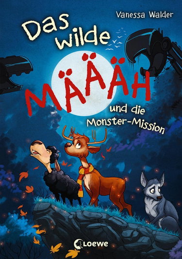 Couverture de Das wilde Mäh und die Monster-Mission ( MÄÄÄH )