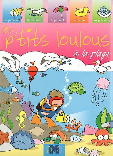 Couverture de Les p'tits loulous à la plage