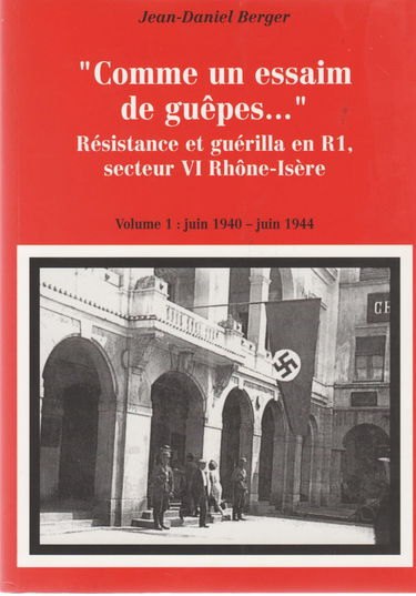 Comme un essaim de guêpes... Résistance et guérilla en R1, secteur VI Rhône-Isère : en 2 volumes : Tome 1, Juin 1940-juin 1944 ; Tome 2, Juin-septembre 1944