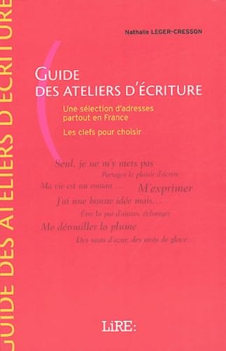 Lire : Guide des ateliers d'écriture