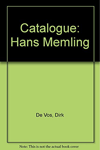 Couverture de Hans Memling: Catalogue by Vos, Dirk de (1994) Paperback