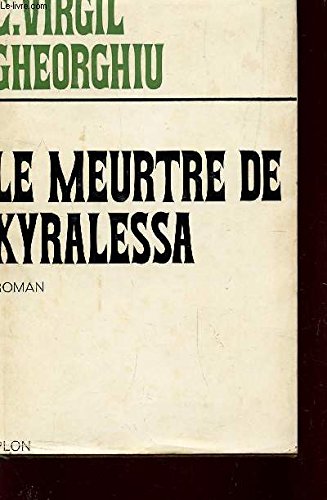 Couverture de LE MEURTRE DE KYRALESSA - ROMAN.