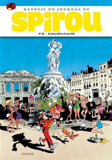 Recueil du journal de Spirou. Vol. 331. Du 12 juin 2013 au 14 août 2013