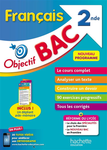 Couverture de Français 2de : nouveau programme par Isabelle de Lisle