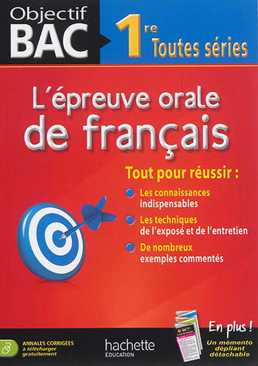 L'épreuve orale de français 1re : toutes séries