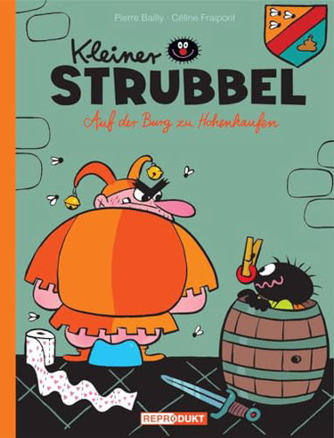 Couverture de Kleiner Strubbel - Auf der Burg zu Hohenhaufen par Pierre Bailly