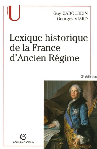 Lexique historique de la France d'Ancien Régime