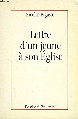 Lettre d'un jeune à son Eglise