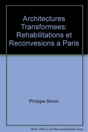 Couverture de Architecture transformée