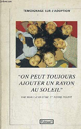 On peut toujours ajouter un rayon de soleil