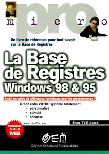La base de registres Windows 98 et 95
