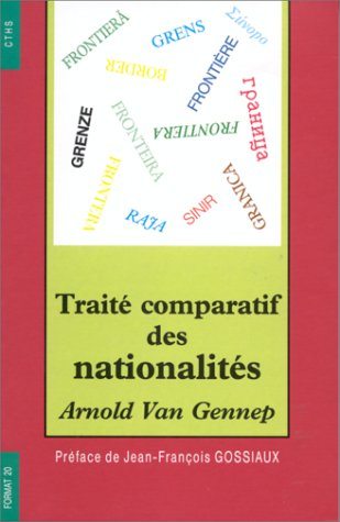 Traité comparatif des nationalités